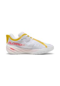 Buty do koszykówki Puma All-Pro Nitro 2. Kolor: niebieski, wielokolorowy, biały. Sport: koszykówka #1