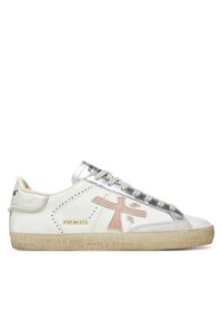 Premiata Sneakersy Stevend 7281 Biały. Kolor: biały. Materiał: skóra #1