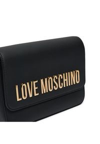 Love Moschino - LOVE MOSCHINO Torebka JC4023PP1LKD0000 Czarny. Kolor: czarny. Materiał: skórzane