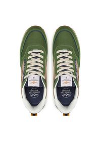 Aeronautica Militare Sneakersy 251SC288CT3545 Khaki. Kolor: brązowy. Materiał: skóra, zamsz #4