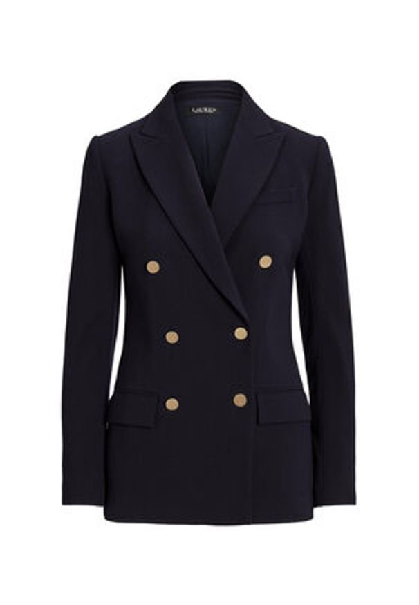 Lauren Ralph Lauren - LAUREN RALPH LAUREN Marynarka 200911071001 Granatowy Straight Fit. Kolor: niebieski. Materiał: wełna