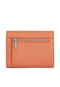 Calvin Klein Portfel damski Re-Lock Trifold Md K60K608994 Brązowy. Kolor: brązowy