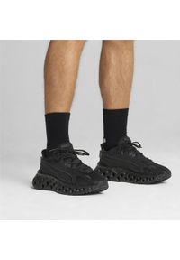 Puma - Buty do biegania unisex SOFTRIDE Frequence PUMA Black Flat Dark Gray. Kolor: wielokolorowy, czarny, szary. Materiał: materiał, syntetyk