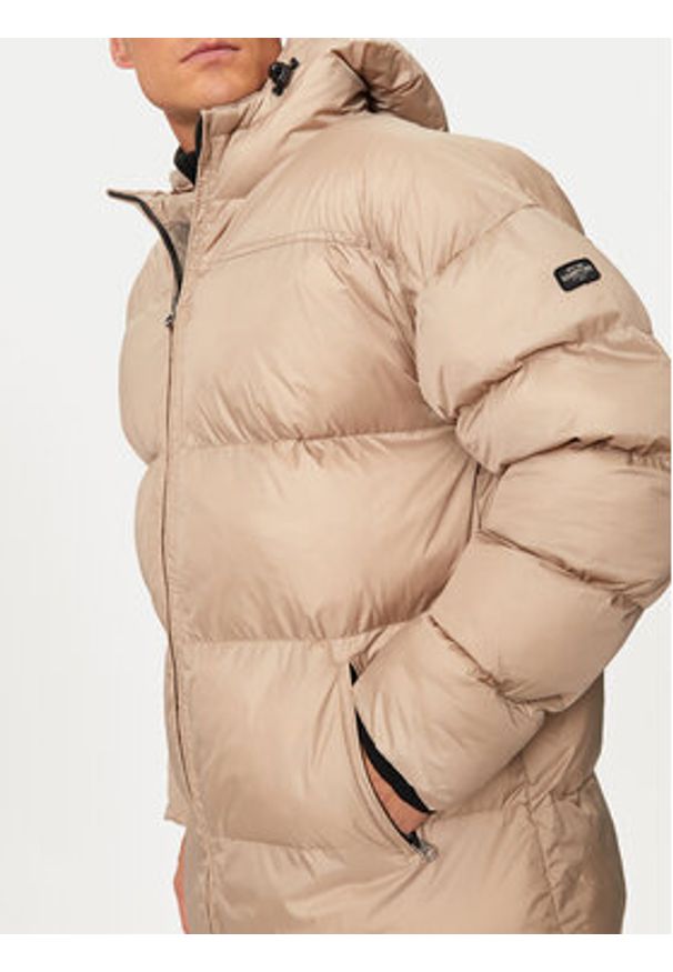 SCHOTT N.Y.C. Kurtka zimowa 2190MAX Beżowy Regular Fit. Kolor: beżowy. Materiał: syntetyk. Sezon: zima