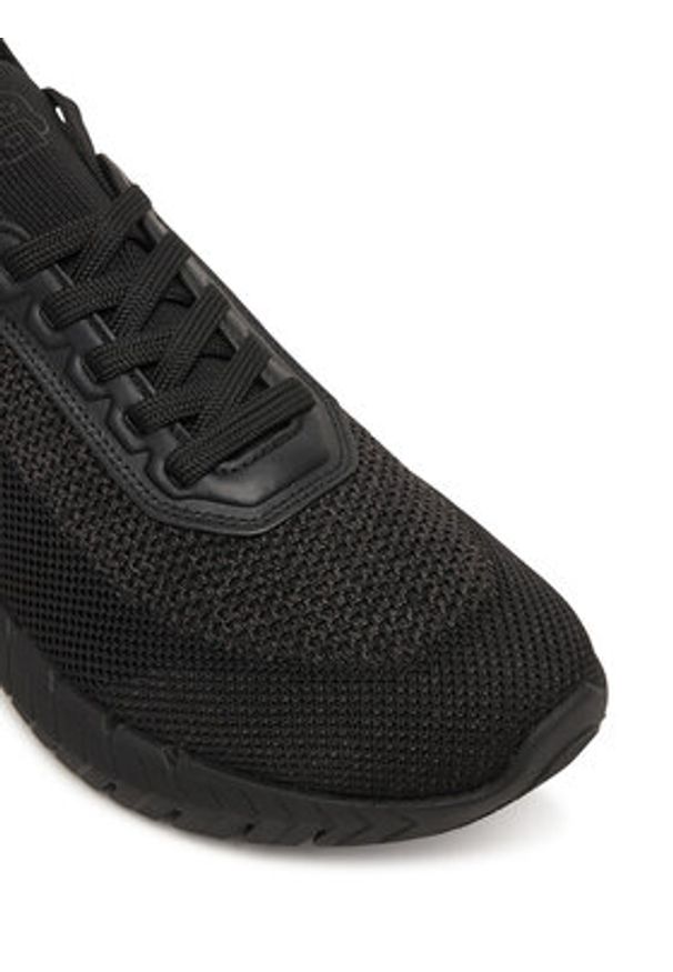 BOSS Sneakersy Motion 50562620 Czarny. Kolor: czarny. Materiał: materiał