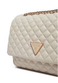 Guess Torebka HWEQG9 54121 Écru. Kolor: kremowy. Materiał: skórzane #3