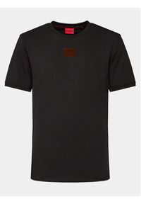 Hugo T-Shirt Diragolino_V 50501005 Czarny Regular Fit. Kolor: czarny. Materiał: bawełna #5