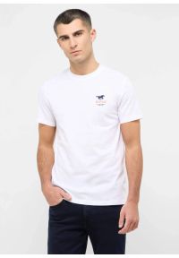 Męski T-Shirt Mustang Style Austin Bright White 1016494 2007 #1