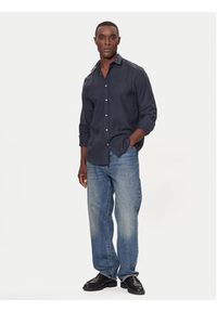 Guess Koszula M5BH26 W1961 Niebieski Regular Fit. Kolor: niebieski. Materiał: bawełna #2