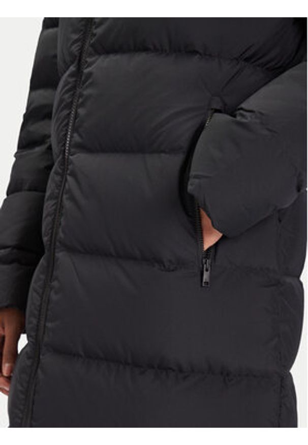 Jack Wolfskin Płaszcz zimowy Frozen Palace 1204133 Czarny Regular Fit. Kolor: czarny. Materiał: syntetyk. Sezon: zima