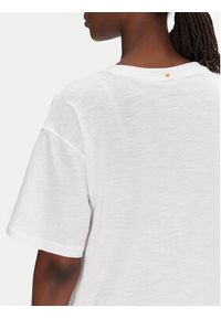 BOSS T-Shirt C_Eband_4 50540433 Écru Relaxed Fit. Materiał: bawełna