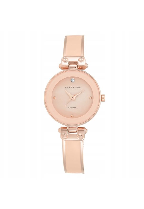 Zegarek damski Anne Klein AK-1980BMRG różowe złoto. Kolor: różowy, złoty, wielokolorowy