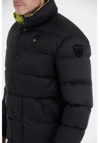 Blauer USA - BLAUER Czarna puchowa kurtka męska FLETCHER, Rozmiar XXL. Kolor: czarny. Materiał: puch #6