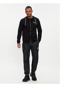 EA7 Emporio Armani Bluza 3DPM53 PJ05Z 1200 Czarny Regular Fit. Kolor: czarny. Materiał: bawełna #3