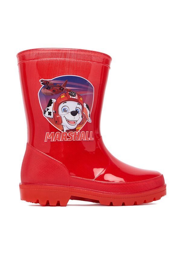 PAW PATROL - Kalosze Paw Patrol. Kolor: czerwony