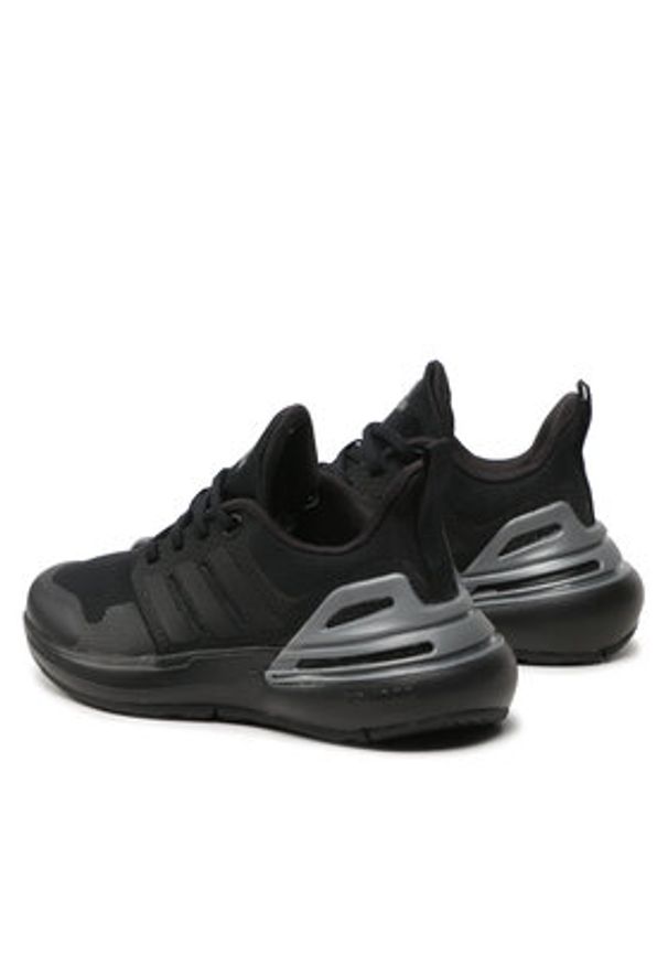 Adidas - adidas Sneakersy Rapidasport Bounce Sport Running Lace Shoes HP6125 Czarny. Kolor: czarny. Materiał: materiał. Sport: bieganie