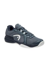 Buty do tenisa dla dzieci Head Sprint 3.5. Zapięcie: sznurówki. Kolor: niebieski. Materiał: materiał, syntetyk, tkanina. Szerokość cholewki: normalna. Sport: bieganie, tenis
