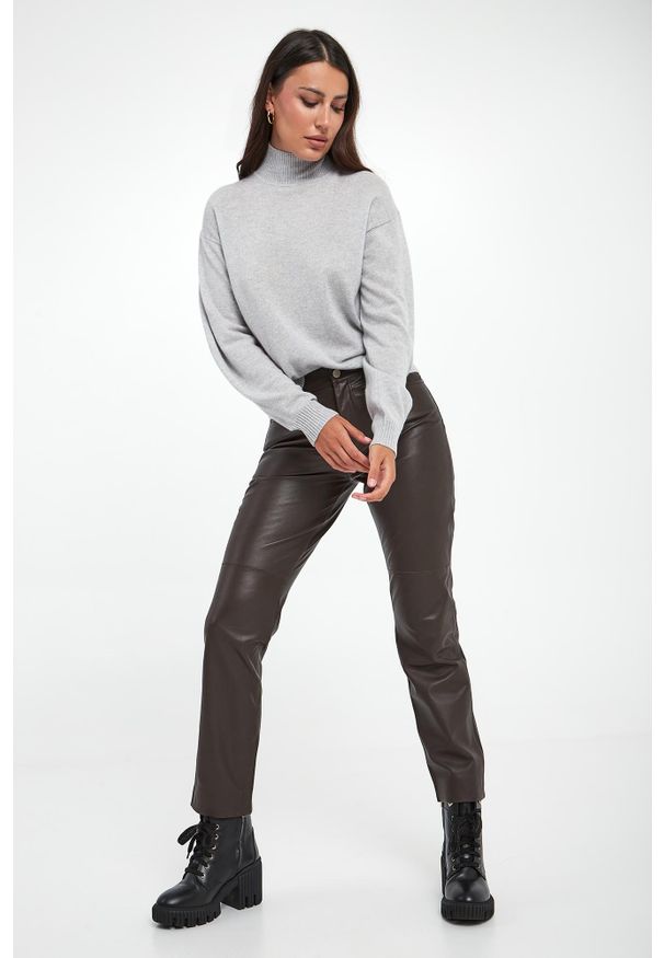 Marella - Sweter damski kaszmirowy Febo MARELLA. Materiał: kaszmir