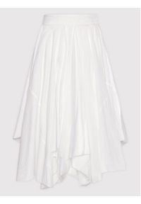 PESERICO - Peserico Spódnica midi P05428L1 Biały Regular Fit. Kolor: biały. Materiał: bawełna #4