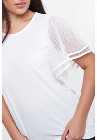 Joseph Ribkoff - Bluzka damska z tiulowymi rękawami JOSEPH RIBKOFF. Materiał: tiul #3