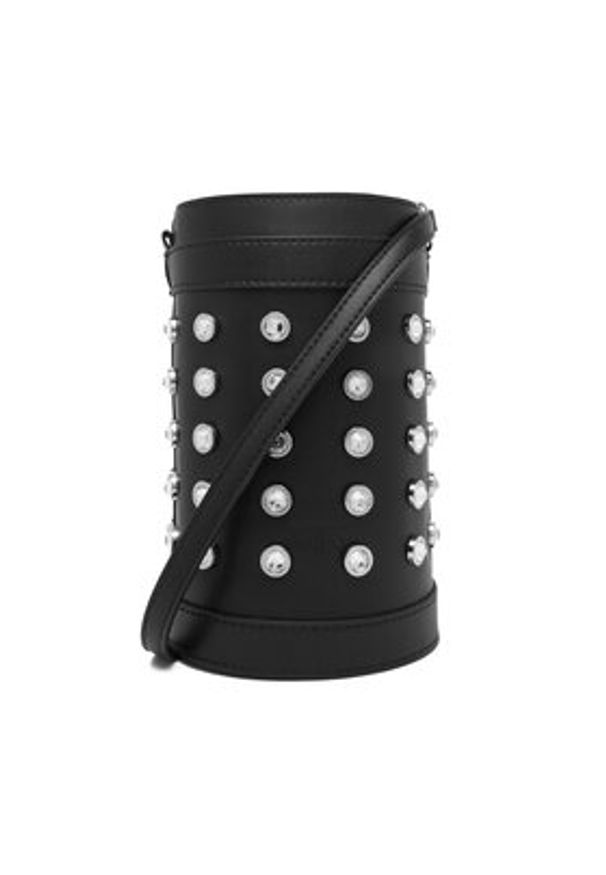 Pinko - PINKO Torebka Mini Bucket AI 25-26 PLTT 105911 A2XQ Czarny. Kolor: czarny. Materiał: skórzane
