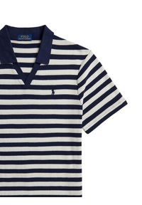 Polo Ralph Lauren Polo 710A13006004 Granatowy Regular Fit. Typ kołnierza: polo. Kolor: niebieski. Materiał: bawełna #3