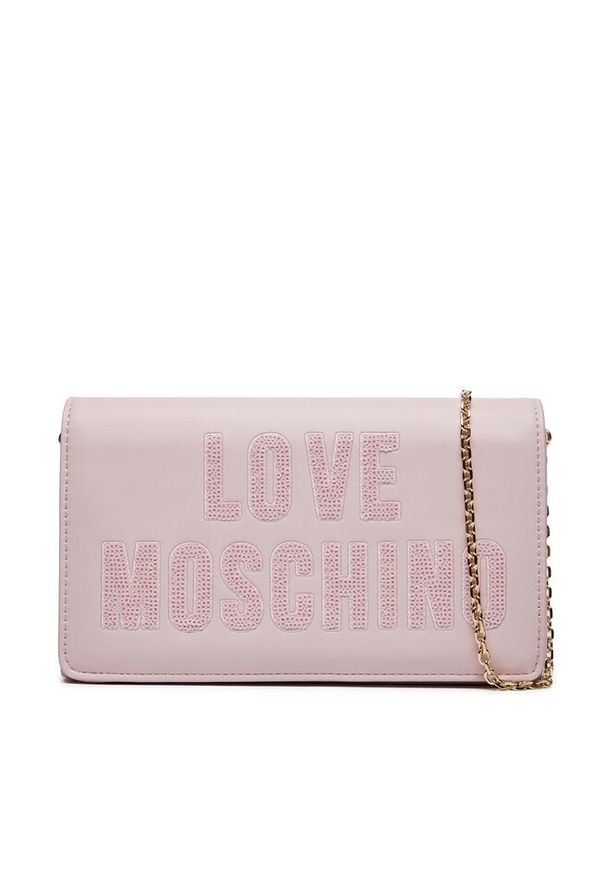 Love Moschino - Torebka LOVE MOSCHINO. Kolor: beżowy