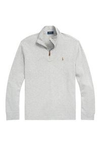 Polo Ralph Lauren Sweter 7,10672E+11 Szary Regular Fit. Typ kołnierza: polo. Kolor: szary. Materiał: bawełna #5