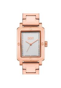 DKNY Zegarek City Rivet NY6663 Różowe złocenie. Kolor: różowy #3