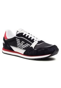 Emporio Armani Sneakersy X4X537 XM678 N495 Czarny. Kolor: czarny #1