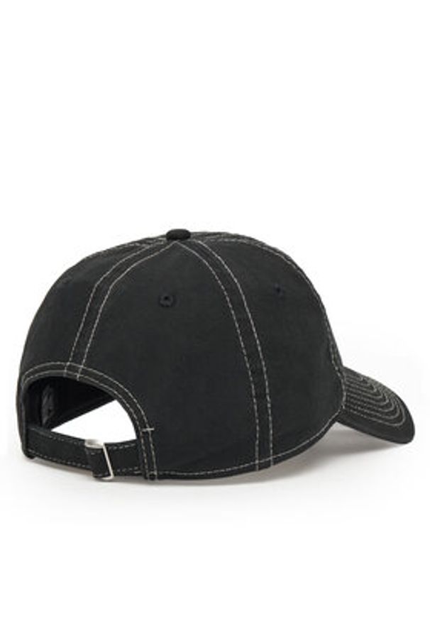 New Era Czapka z daszkiem Contrast Stitch 9TWENTY 60595289 Czarny. Kolor: czarny. Materiał: materiał, bawełna