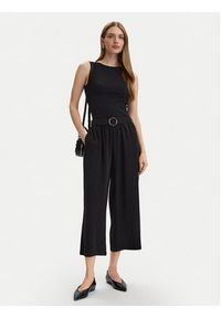 Vero Moda Top Ruby 10342997 Czarny Slim Fit. Kolor: czarny. Materiał: bawełna #3