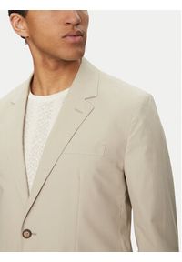 Michael Kors Marynarka CS5100THC2 Beżowy Slim Fit. Kolor: beżowy. Materiał: bawełna #6