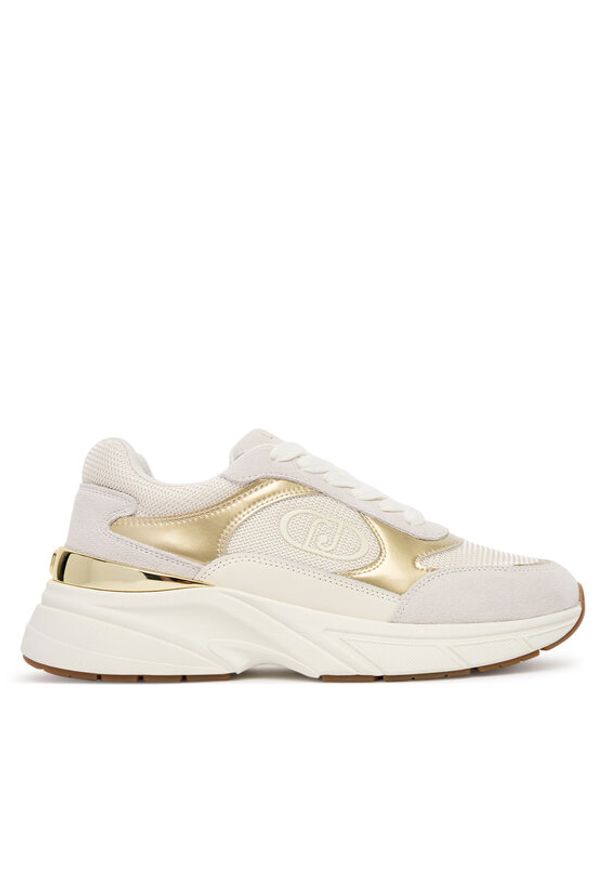 Liu Jo Sneakersy LJ01 BF5017 PX031 Écru. Materiał: zamsz, skóra