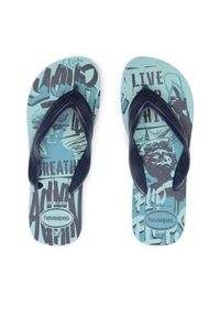 Japonki Havaianas. Kolor: niebieski