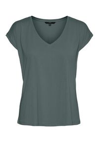 Vero Moda T-Shirt Filli 10247666 Zielony Relaxed Fit. Kolor: zielony. Materiał: syntetyk #5