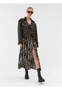 Vero Moda Sukienka codzienna Cevi 10294132 Czarny Regular Fit. Okazja: na co dzień. Kolor: czarny. Materiał: wiskoza. Typ sukienki: proste. Styl: casual #4