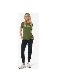 Koszulka SUPER.NATURAL W TOP MOUNTAIN ART TEE. Kolor: zielony #1