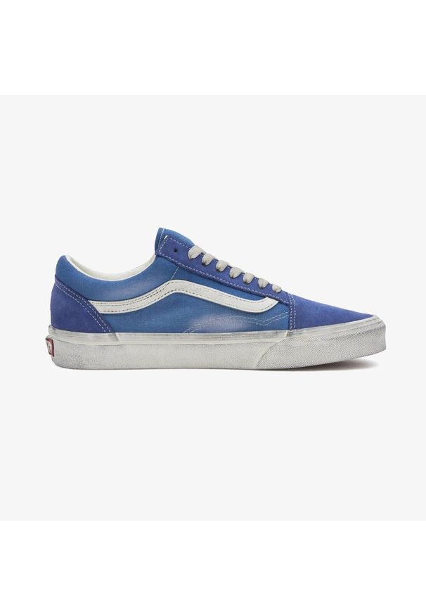 Buty sneakersy Vans Old Skool Wave washed blue. Kolor: niebieski