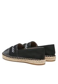 Karl Lagerfeld - KARL LAGERFELD Espadryle KL80123 Czarny. Kolor: czarny. Materiał: materiał