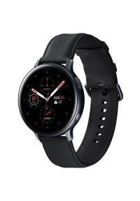 Smartwatch SAMSUNG Galaxy Watch Active 2 SM-R835N 40mm LTE Stal Nierdzewna Czarny. Rodzaj zegarka: smartwatch. Kolor: czarny. Materiał: skóra. Styl: elegancki #2