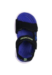 skechers - Buty do chodzenia niemowlęce Skechers Razor Splash Aqua. Kolor: wielokolorowy. Materiał: materiał, syntetyk. Sport: turystyka piesza