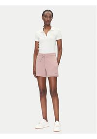 EA7 Emporio Armani Szorty sportowe 7W000269 AF12482 U4079 Różowy Regular Fit. Kolor: różowy. Materiał: syntetyk