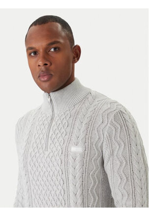 Tommy Jeans Sweter DM0DM22103 Écru Regular Fit. Materiał: bawełna