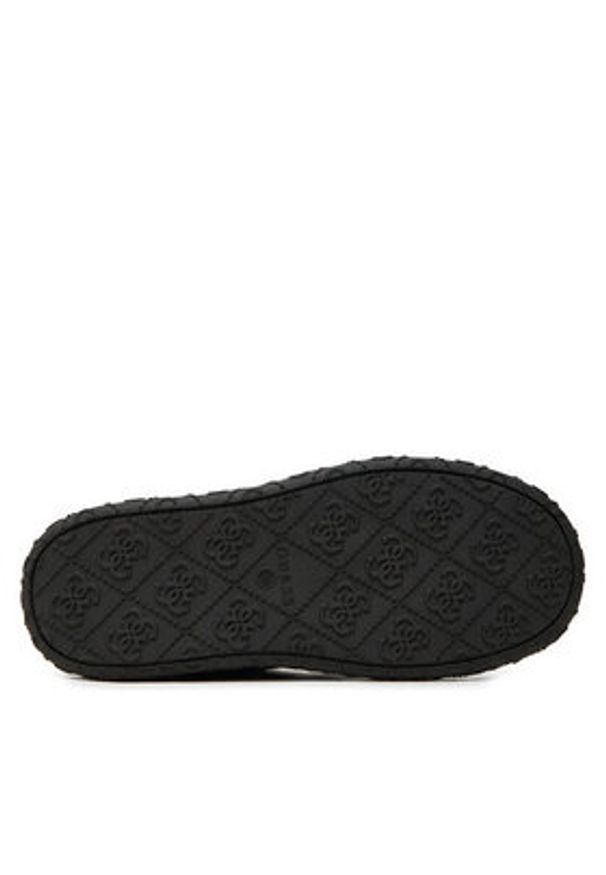 Guess Botki Unitie FLFUTY ESU06 Czarny. Kolor: czarny. Materiał: skóra, zamsz