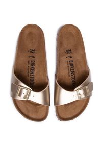 Birkenstock Klapki Madrid Bs 1016107 Złoty. Kolor: złoty. Materiał: skóra #2