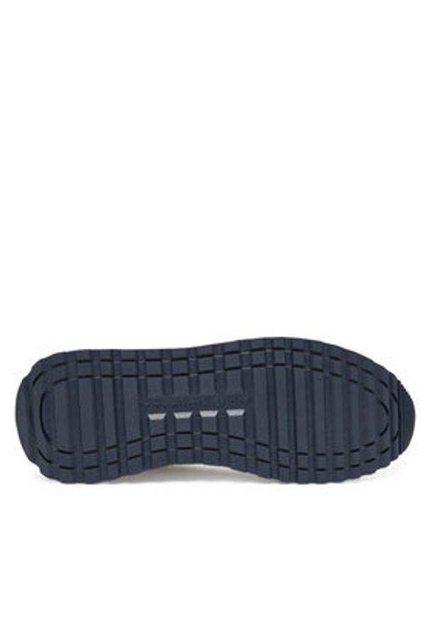 TOMMY HILFIGER - Tommy Hilfiger Sneakersy New Runner Eva Corpo Knit FM0FM05648 Biały. Kolor: biały. Materiał: materiał