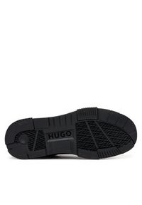 Hugo - HUGO Sneakersy Yarrow 50548507 Czarny. Kolor: czarny. Materiał: skóra