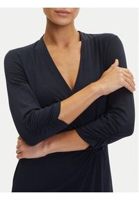 Tatuum Sukienka codzienna Linda T2506.195 Granatowy Regular Fit. Okazja: na co dzień. Kolor: niebieski. Materiał: bawełna. Typ sukienki: proste. Styl: casual #5