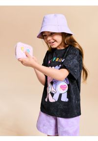 Sinsay - Portfel ze sztucznym futerkiem Care Bears - różowy. Kolor: różowy. Materiał: futro #1